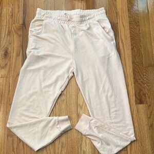 Women’s Gymshark Peach Joggers Size Medium